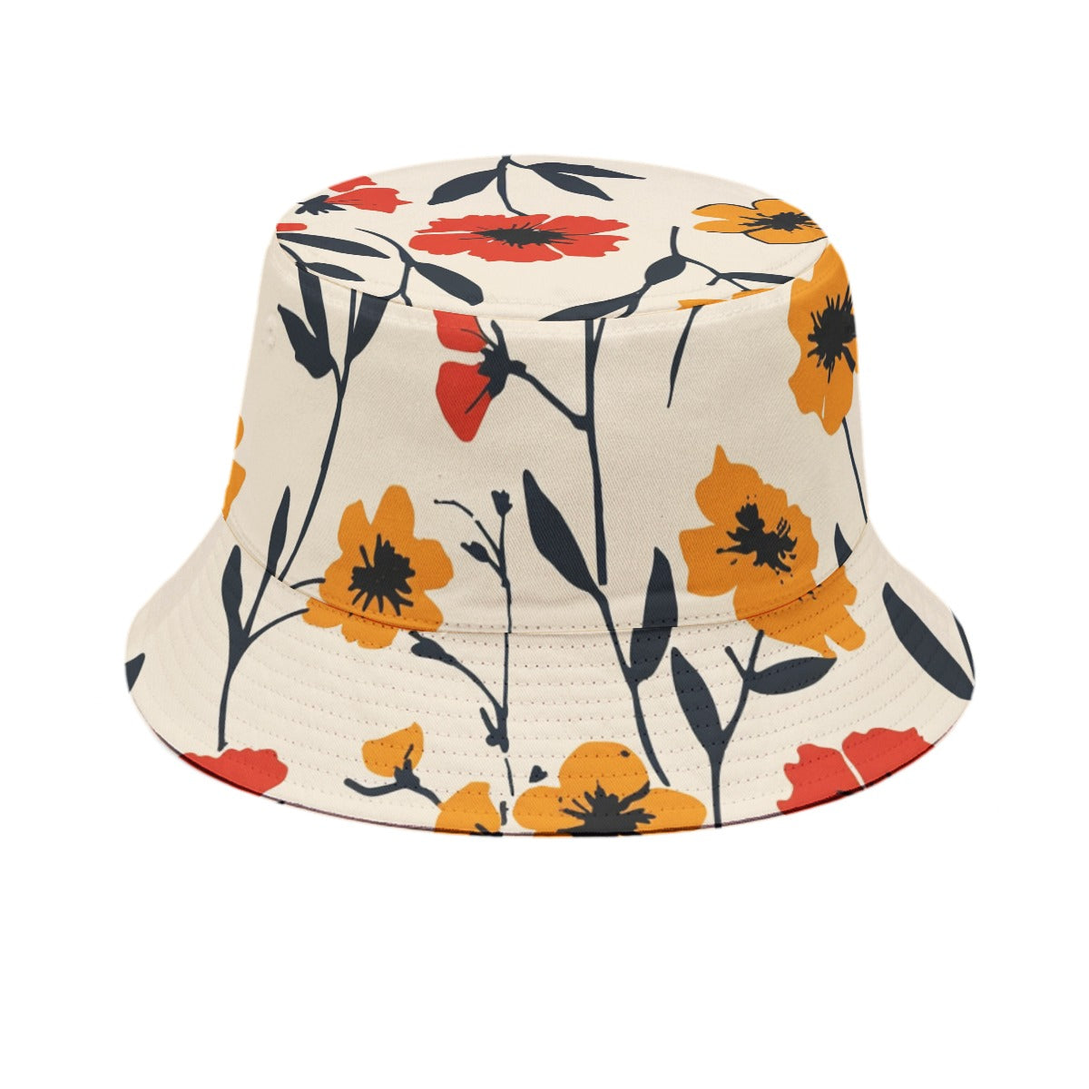Beige Bucket Hats