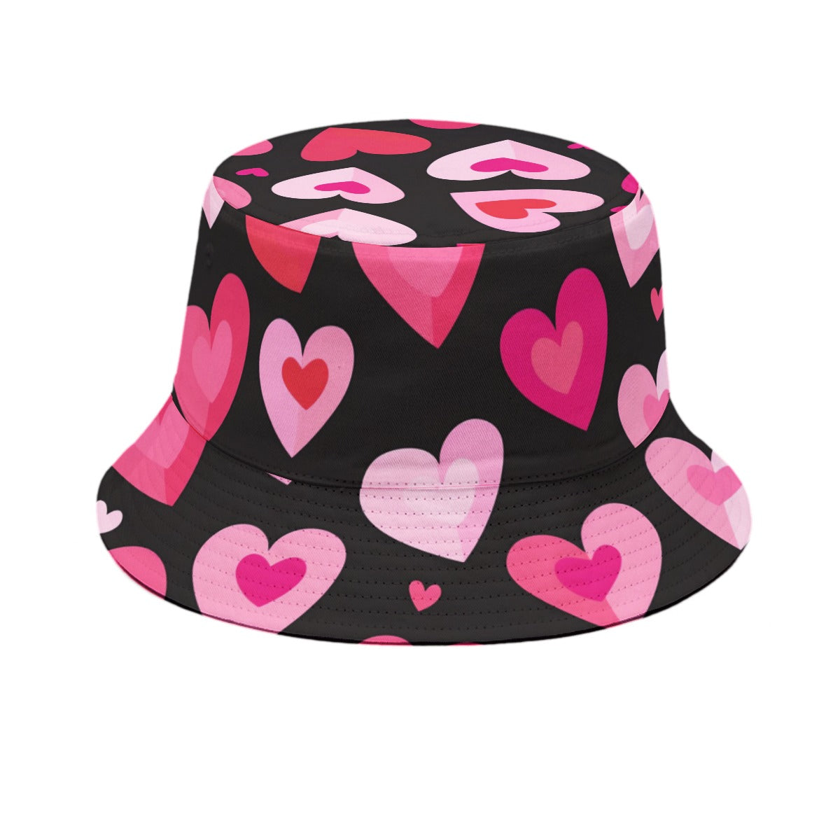 ハット COZY HEART BUCKET HAT_3 COLORS Sunshine Tienda Heart Bucket Hat – Cat & Kate Boutique